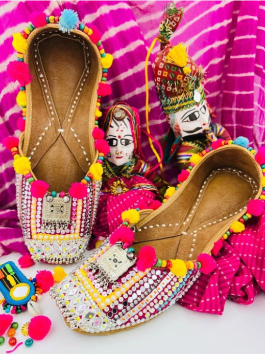 PehnawaCraft Boho Jutti for Women