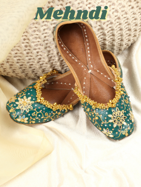 Mehndi Collection : Heena Jutti for Women | Punjabi Jutti